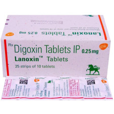 Digoxin 0.25 mg tabletten