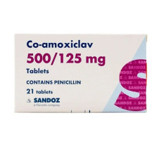 Co-Amoxiclav 500+125 mg tabletten
