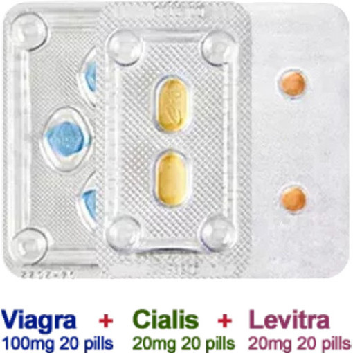 Extra ED Pack 100+20+20 mg tabletten