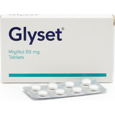 Glyset 50 mg tabletten