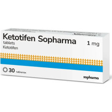 Ketotifen 1 mg tabletten