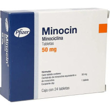 Minocin 50 mg tabletten
