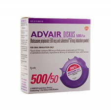 Advair Diskus Inhalator 100/250/500 mcg