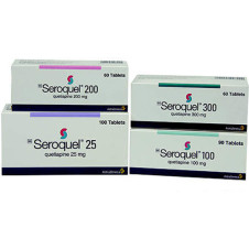 Seroquel 25/50/100/200/300 mg tabletten