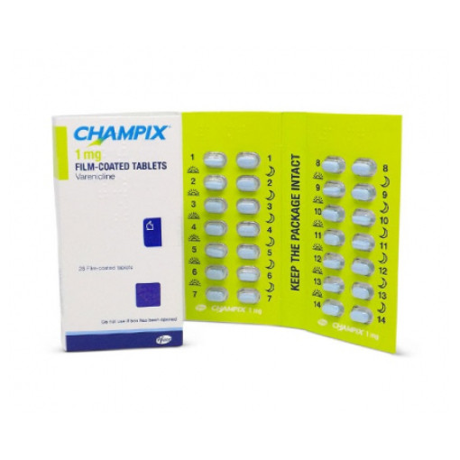Champix 1 mg tabletten