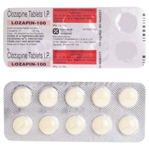Clozapin 25/50/100 mg tabletten