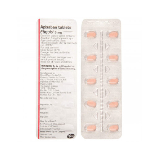 Eliquis 2.5/5 mg tabletten