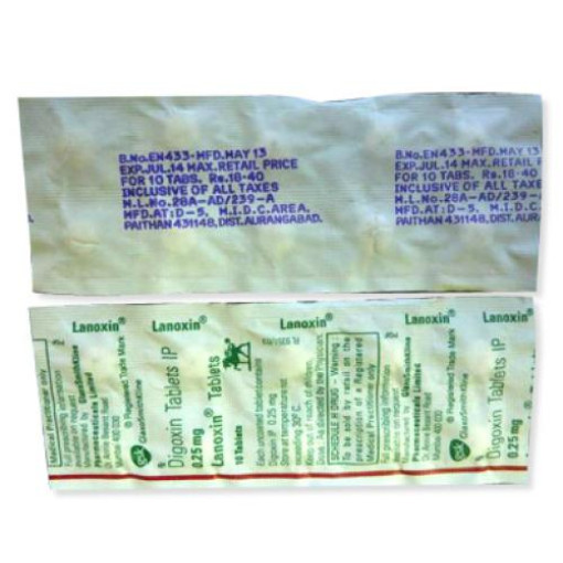 Lanoxin 0.25 mg tabletten