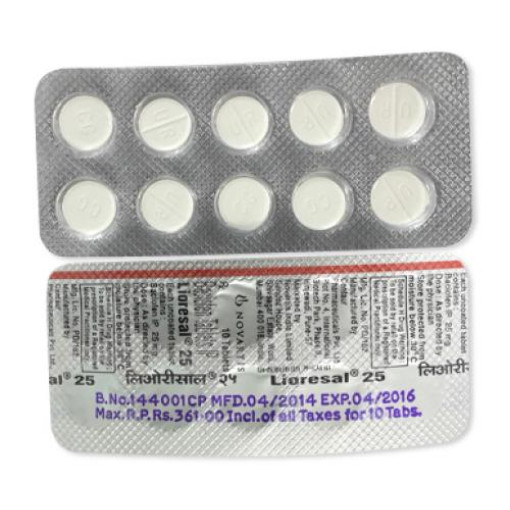 Lioresal 10/25 mg tabletten