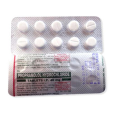 Propranolol 40/80 mg tabletten