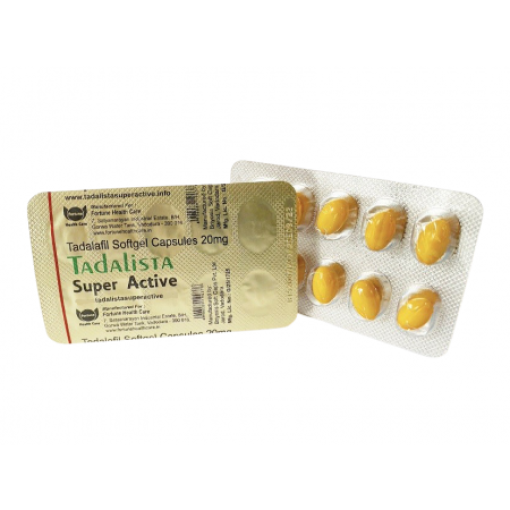 Tadalista Super Active 20 mg tabletten