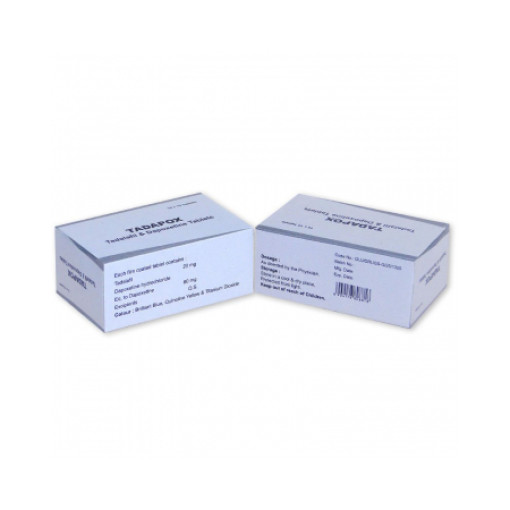 Tadapox 20+60 mg tabletten